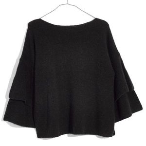 Madewell | Tiered Sleeve Sweater